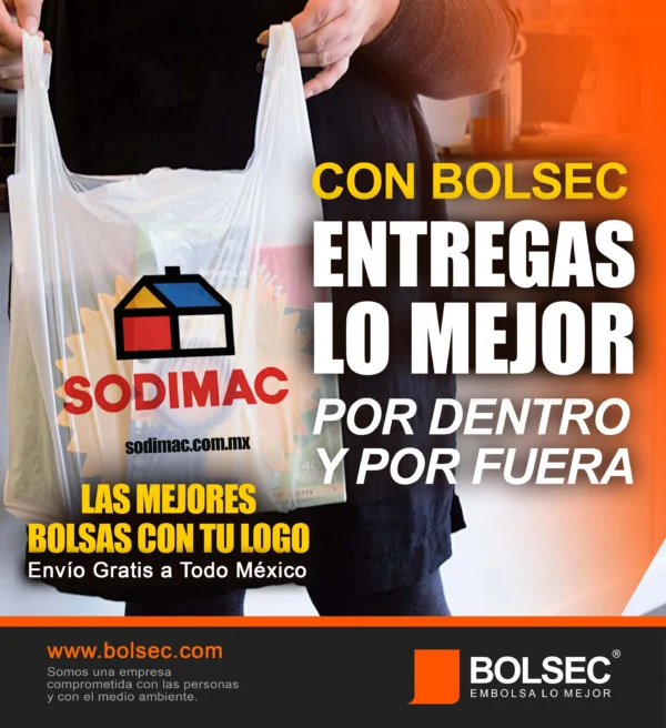 Bolsa Tipo Camiseta Bolsec