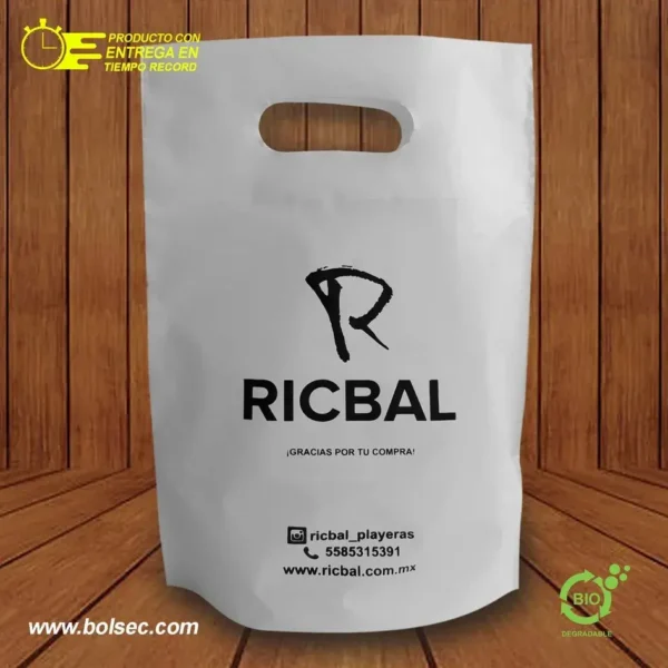 bolsas de plastico biodegradables personalizadas