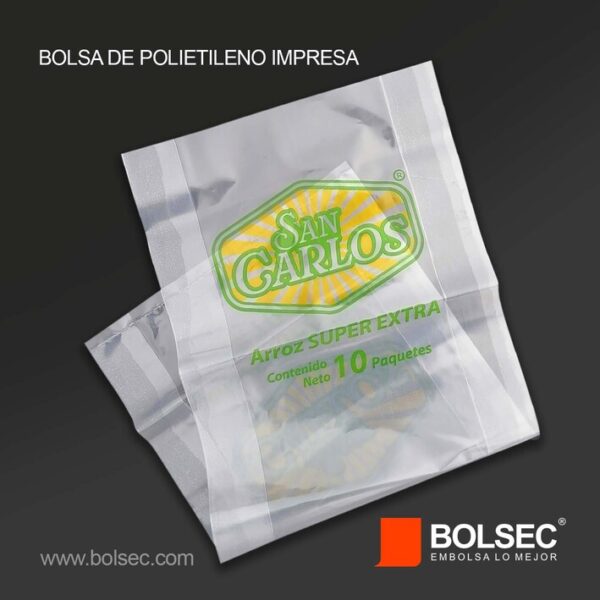 Bolsas de Plástico Polietileno Impresas Hechas a la medida - Imagen 5