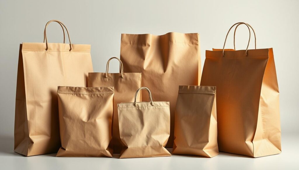 tipos de bolsas kraft