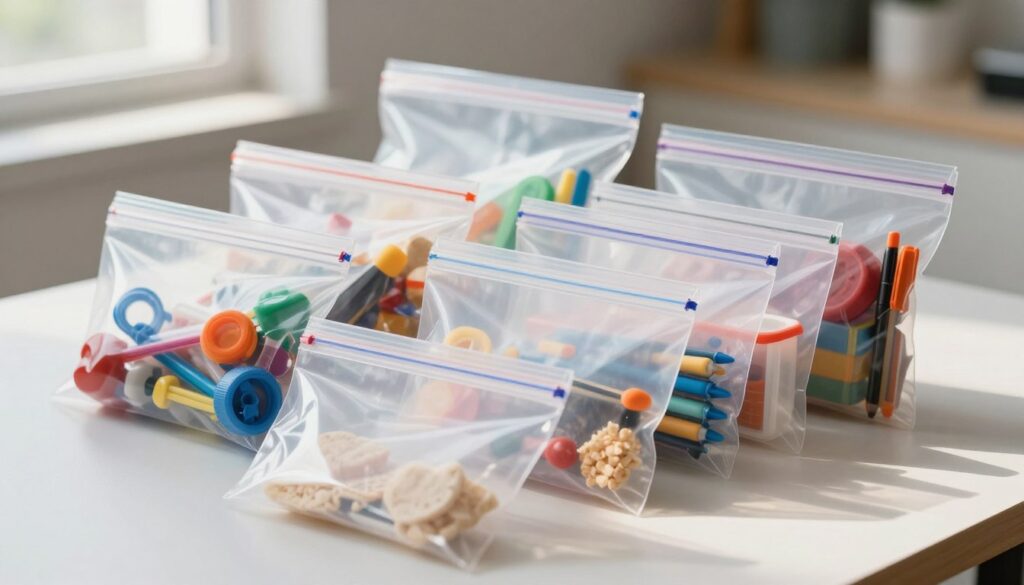 aplicaciones bolsa hermética con cierre cremallera